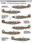 FOXBOT product # 72-014 1/72 Red Snake: Soviet P-39 Airacobras, Foxbot Decals -  1/72