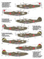 FOXBOT product # 72-014 1/72 Red Snake: Soviet P-39 Airacobras, Foxbot Decals -  1/72