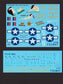 FOXBOT product # 72-025, 1/72 North American B-25C/D Mitchell  "Pin-Up Nose Art and Stencils" Part # 3