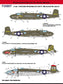 FOXBOT product # 72-039,  1/72 North American B-25G/J Mitchell (Late) "Pin-Up Nose Art and Stencils" Part # 5