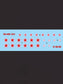 FOXBOT product # 100-007,  1/100 Soviet Red-White Stars, Foxbot Decals