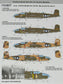 FOXBOT product # 72-025, 1/72 North American B-25C/D Mitchell  "Pin-Up Nose Art and Stencils" Part # 3