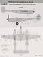 FOXBOT product # 72-030, 1/72 Stencils for P-38 Lightning