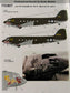 FOXBOT product # 72-021, 1/72 C-47 Skytrain/Dakota  "Pin-Up Nose Art and Stencils" Part # 5