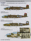 FOXBOT product # 72-023, 1/72 North American B-25C/D Mitchell  "Pin-Up Nose Art and Stencils" Part # 1