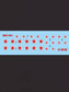 FOXBOT product # 100-001   Soviet Red Stars Foxbot Decals -  1/100 and 1/72