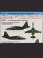 FOXBOT product # 72-015T, 1/72 Ukrainian Rooks: Su-25UB and Stencils