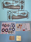 Dorawings DW48054 Republic P-47C Thunderbolt with ferry tank - 1/48 scale model construction kit