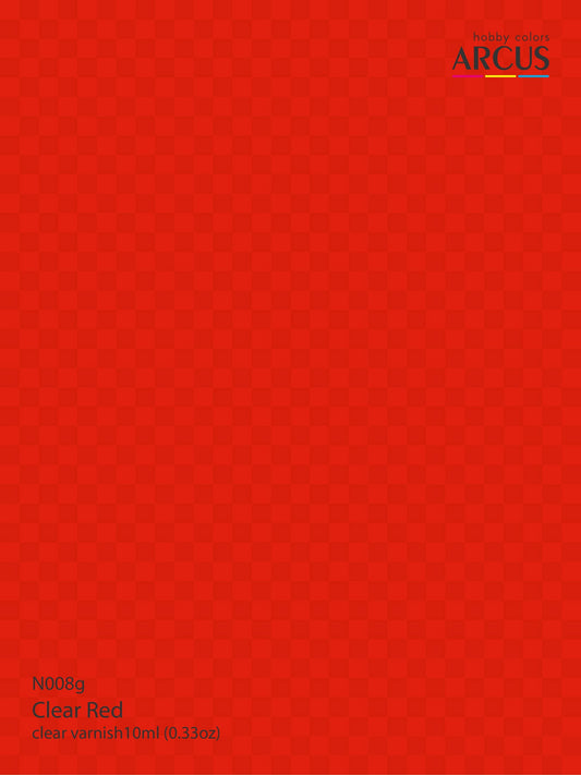 Arcus 008 Clear Red color sample