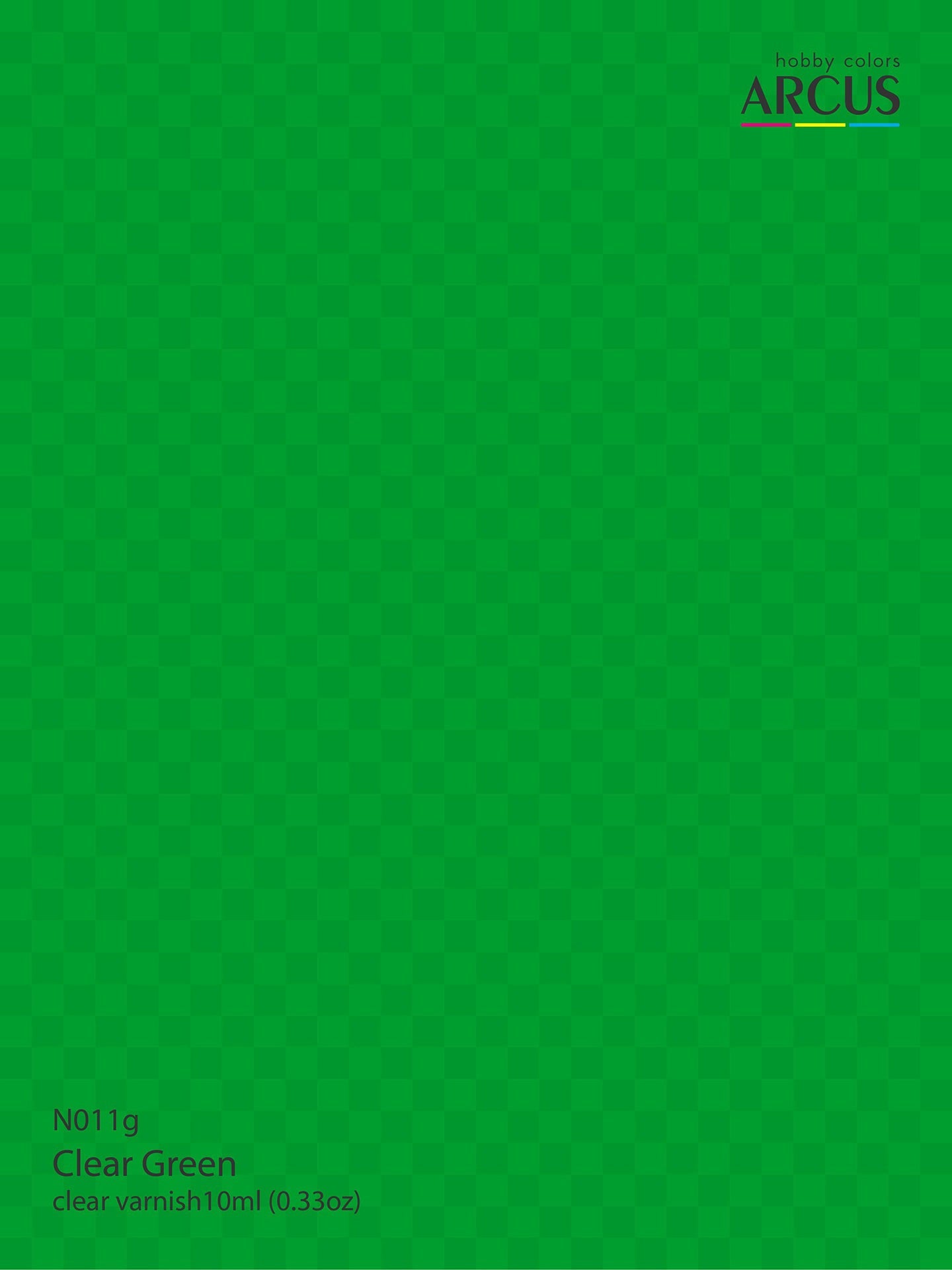 Arcus 011 Clear Green color sample