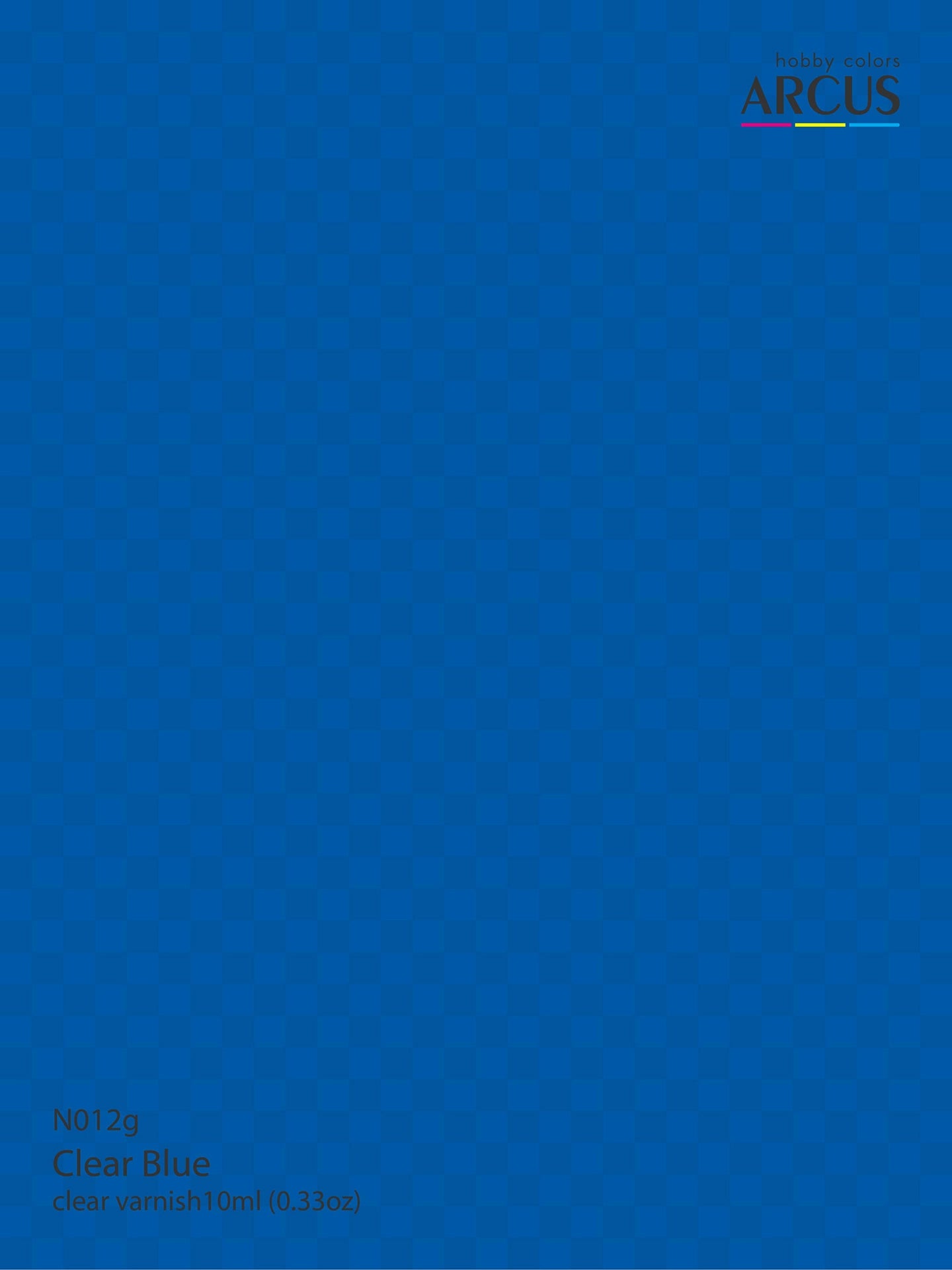 Arcus 012 Clear Blue color sample