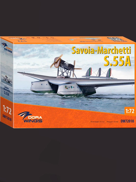 Dorawings  DW72018 Savoia Marcetti S.55A - 1/72 model construction kit