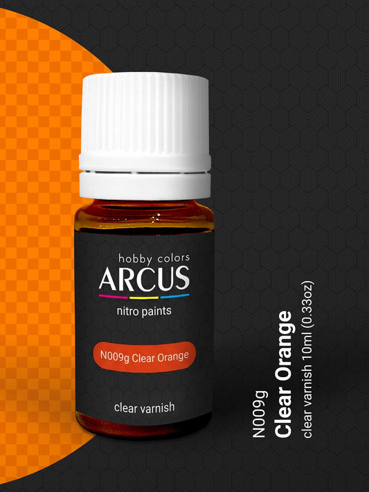 Arcus N009g Clear Orange nitro varnish