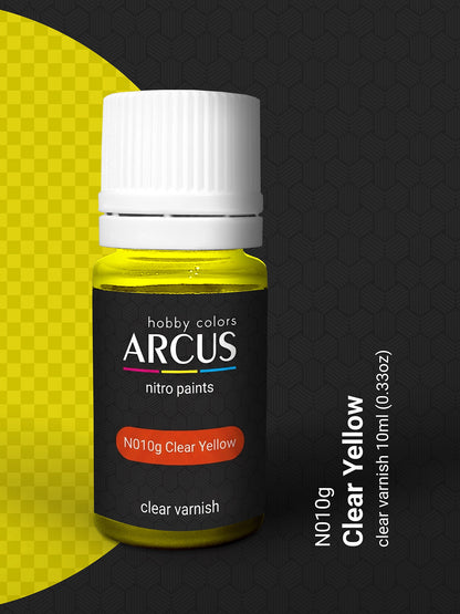 Arcus N010g Clear Yellow nitro varnish