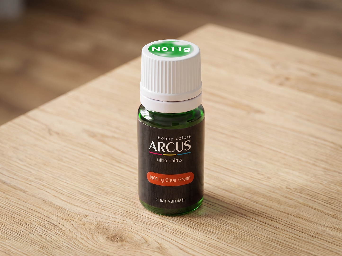 Arcus 011 Clear Green bottle