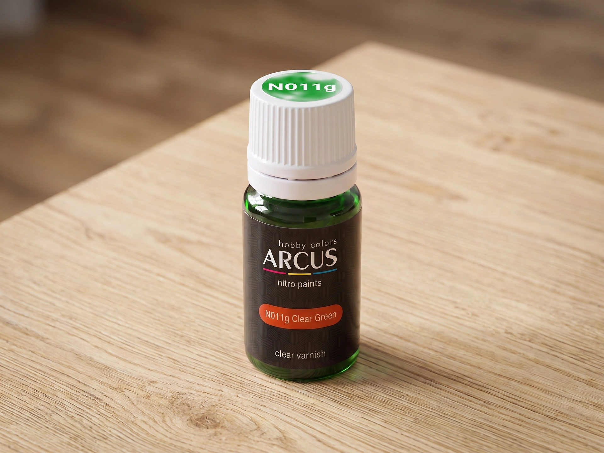 Arcus 011 Clear Green bottle