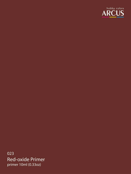 Arcus 023 Red Oxide Primer color sample