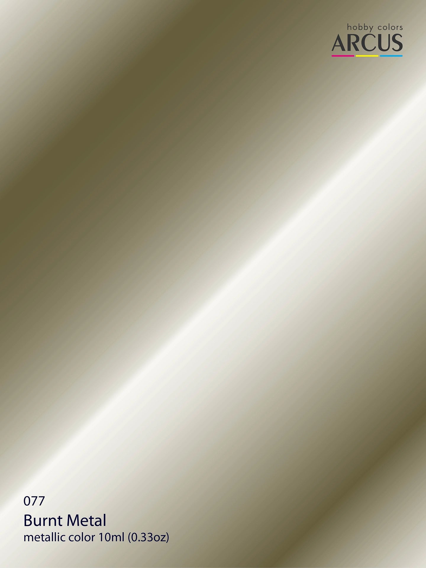 Arcus 077 Burnt Metal Metallic color sample