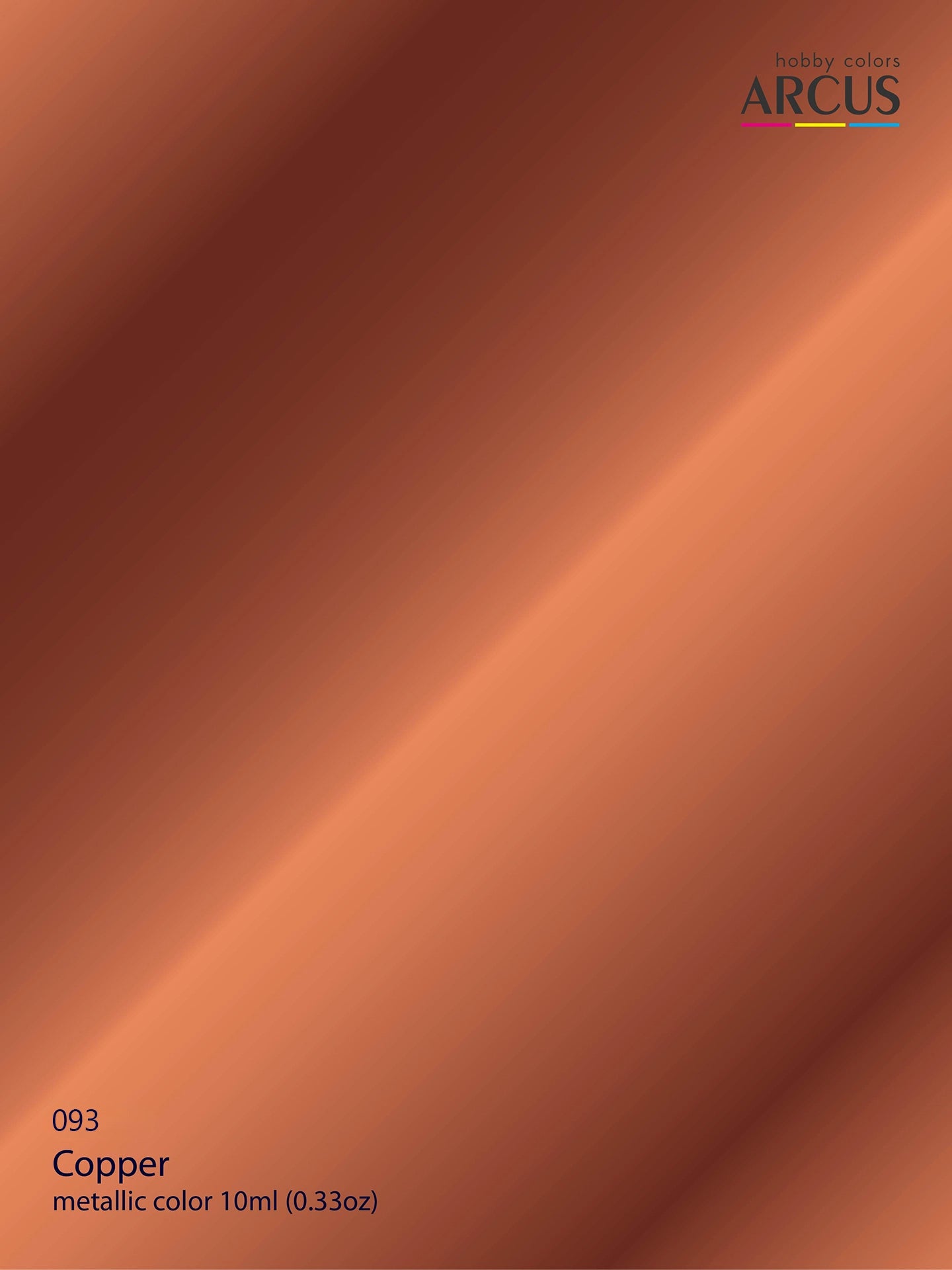 Arcus 093 Copper Metallic color sample