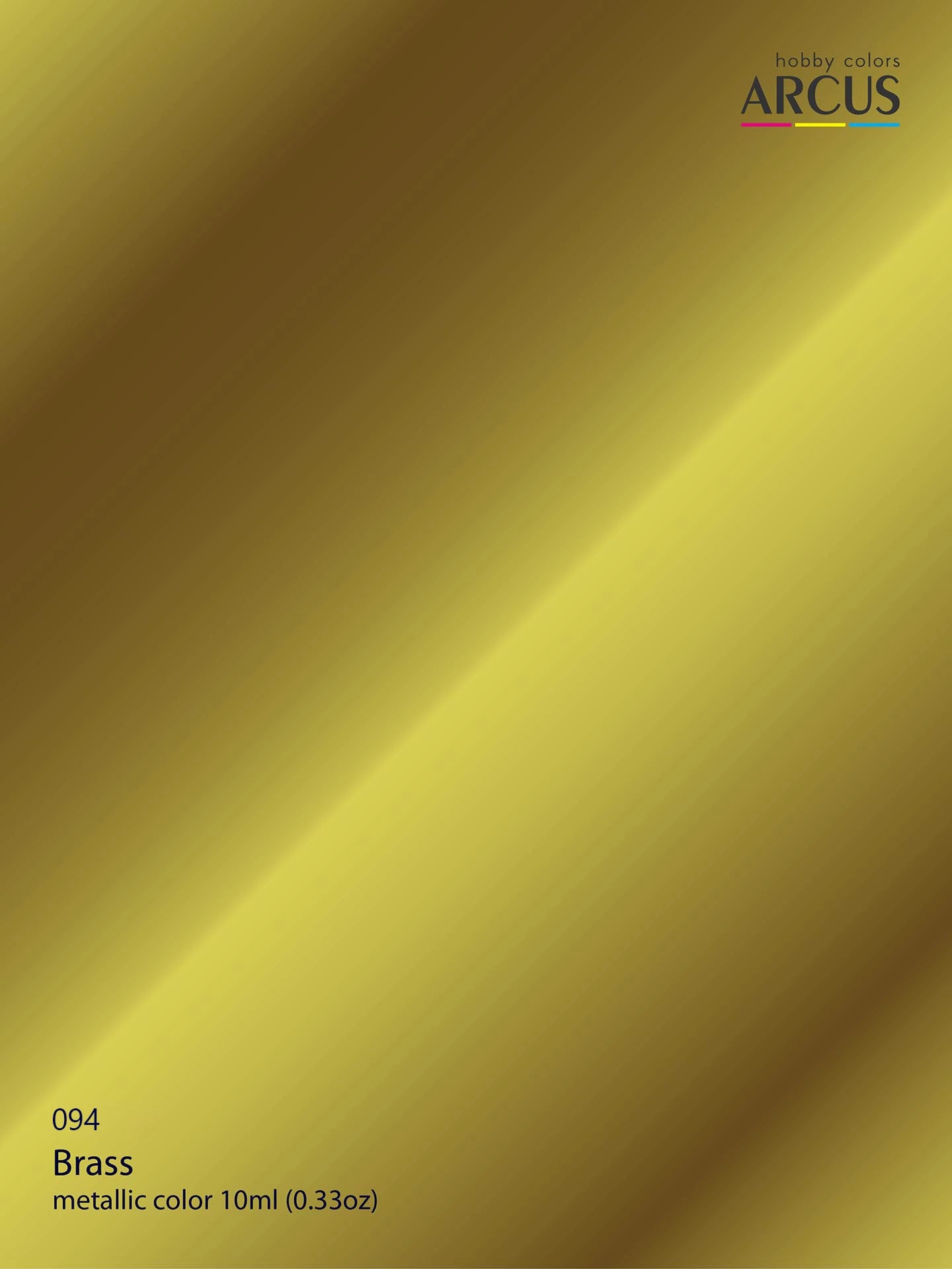 Arcus 094 Brass Metallic color sample