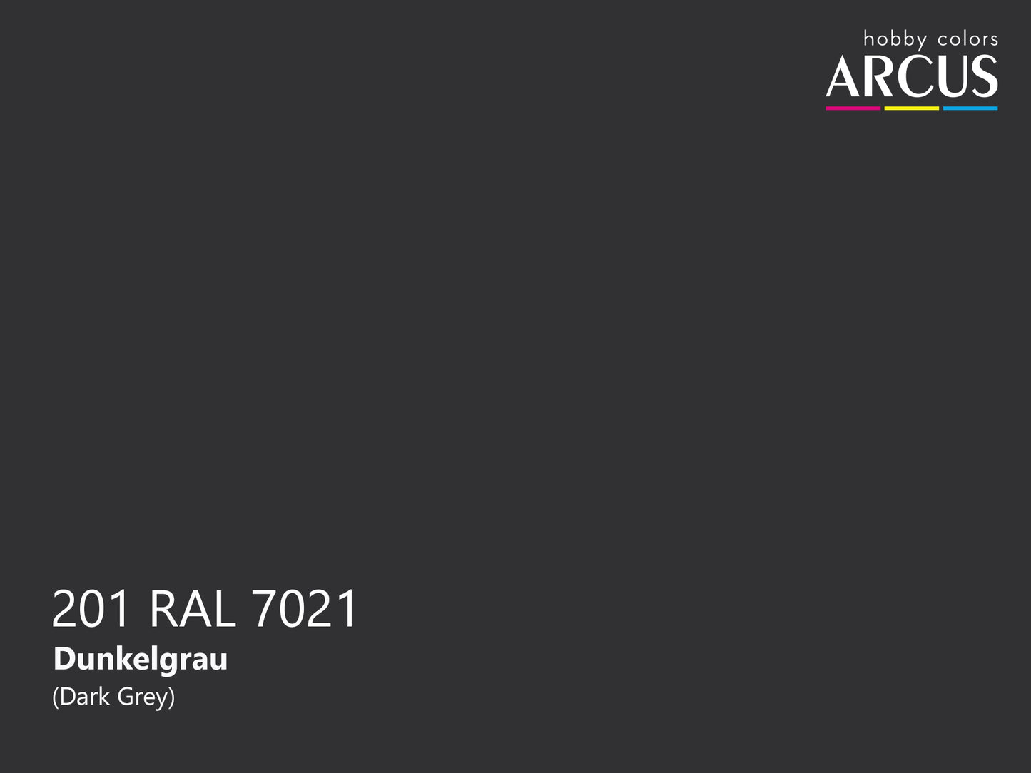 Arcus 201 Dark Grey color sample