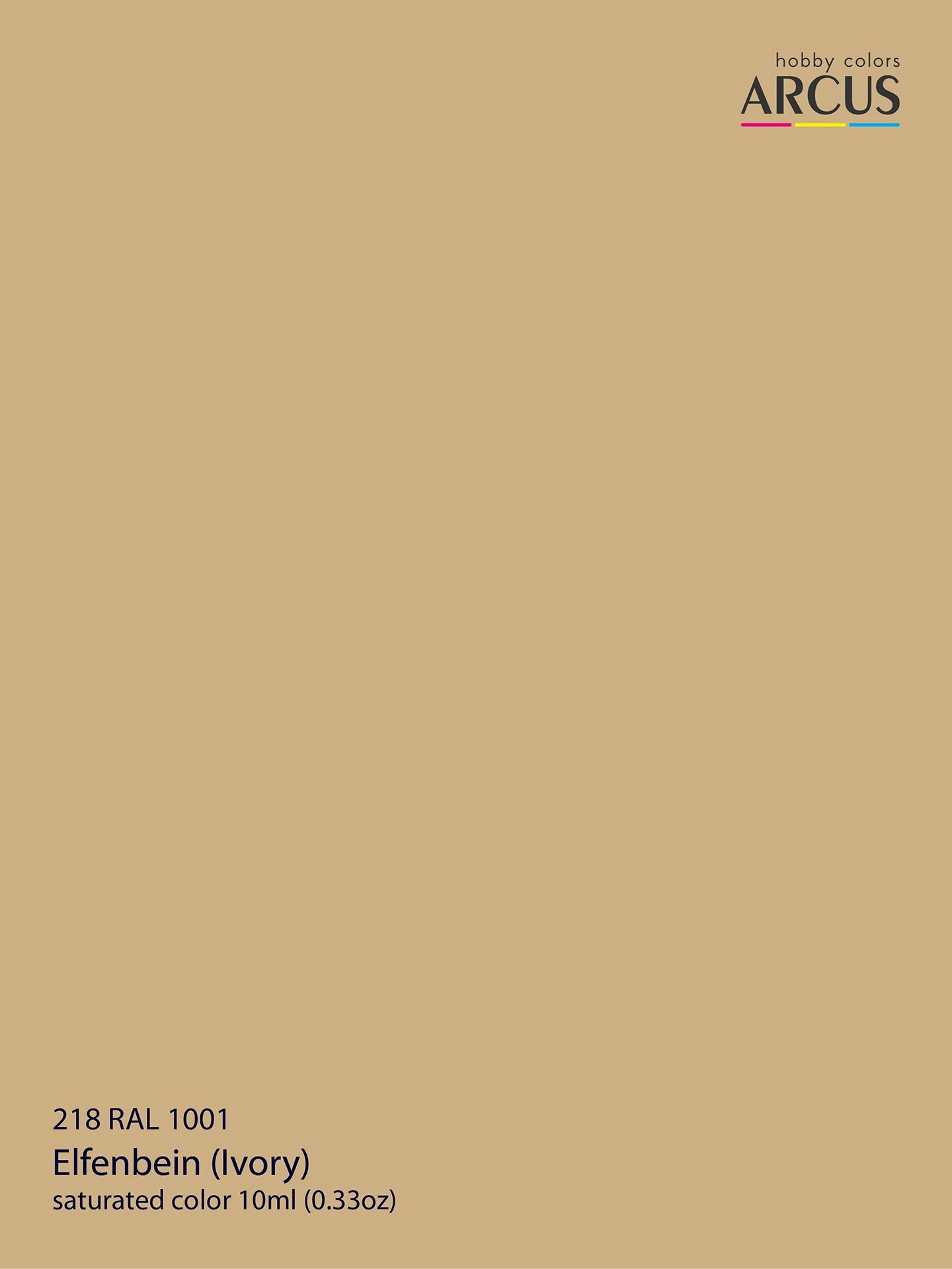 Arcus 218 Ivory color sample