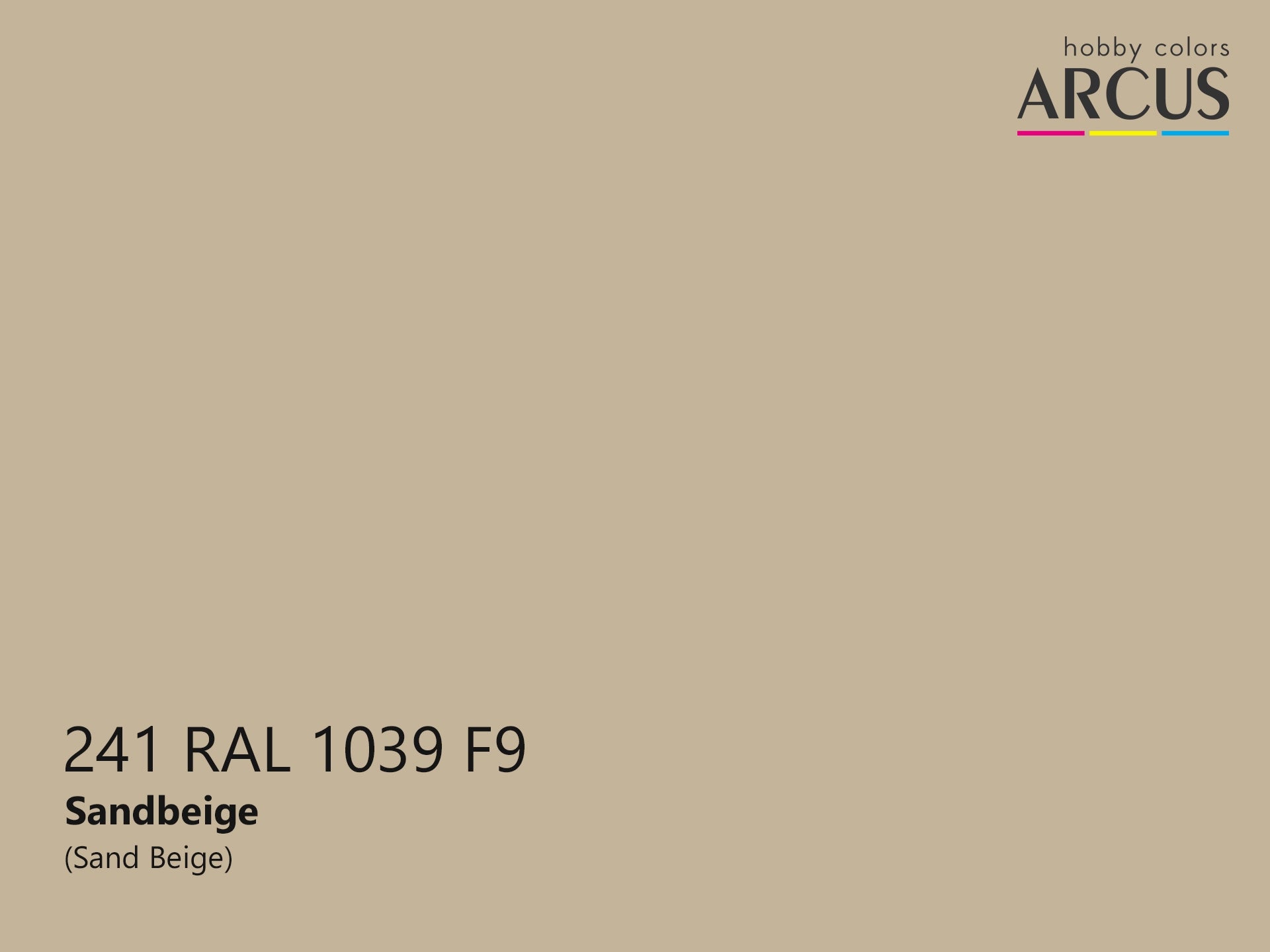 Arcus 241 Sand Beige color sample