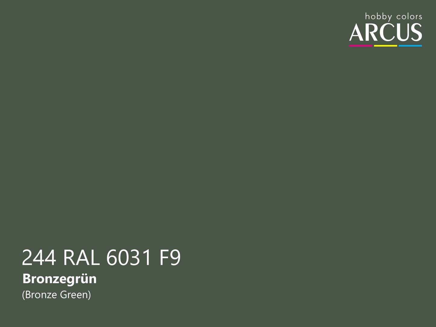 Arcus 244 Bronze Green color sample