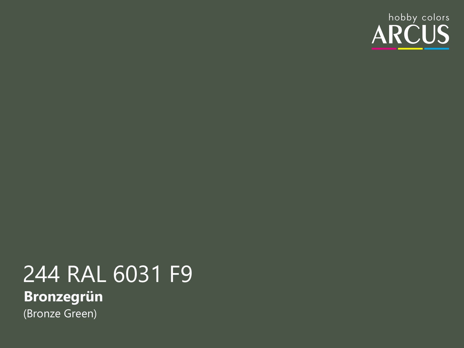 Arcus 244 Bronze Green color sample