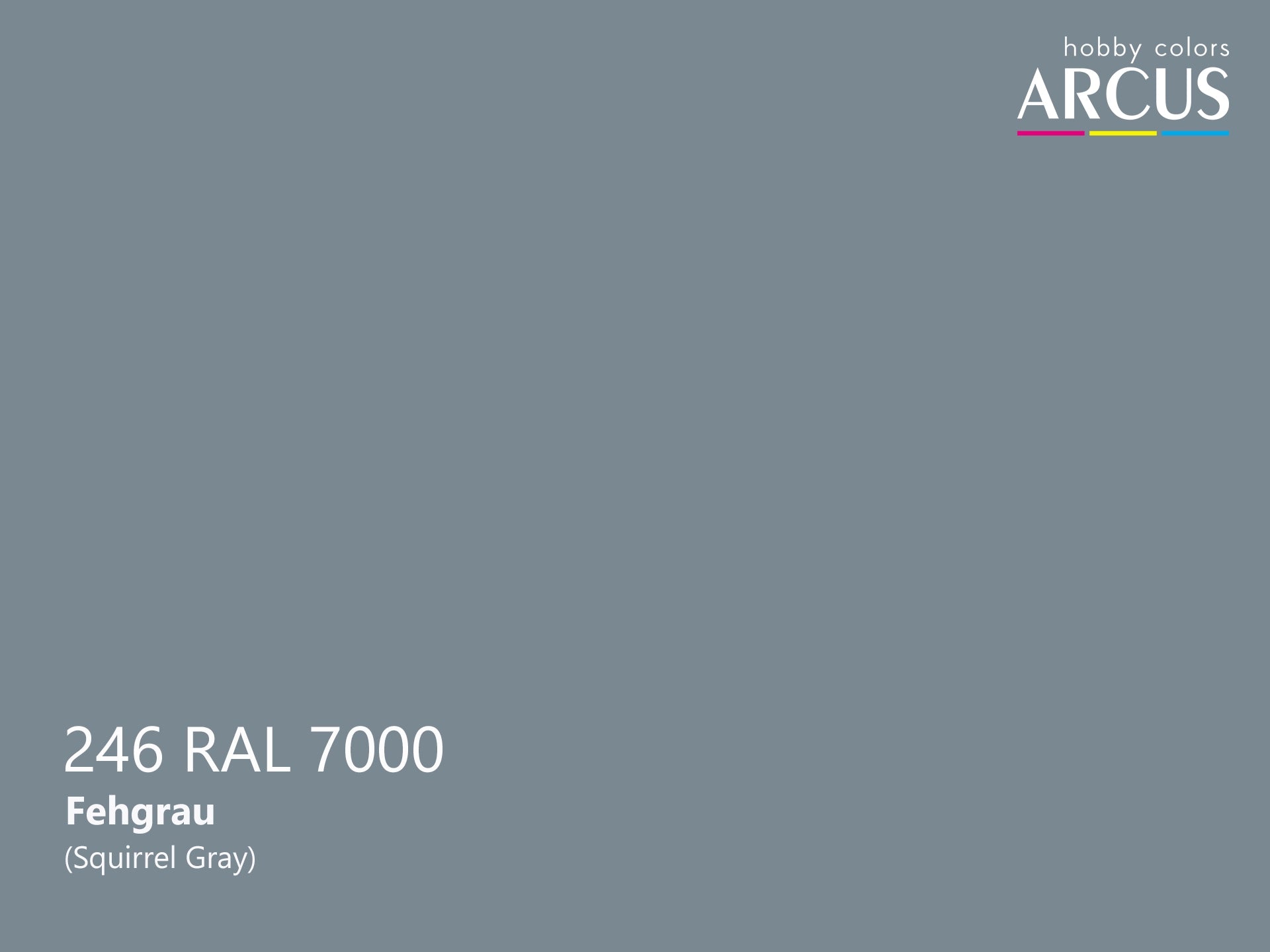 Arcus 246 Squirrel Gray color sample