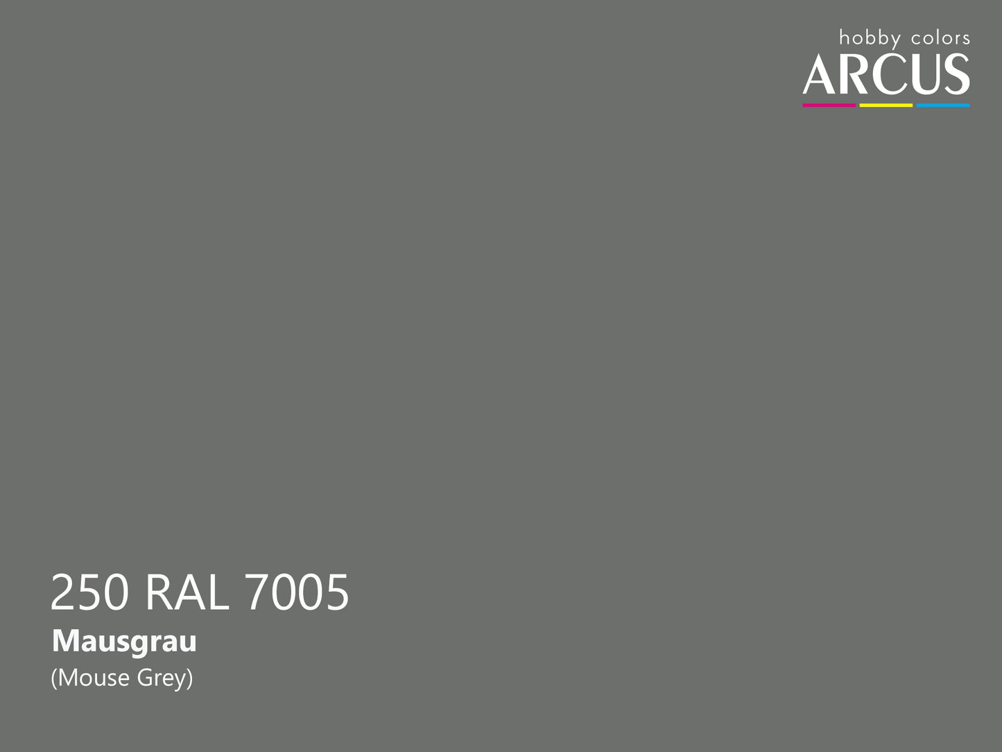 Arcus 250 Mouse Grey color sample