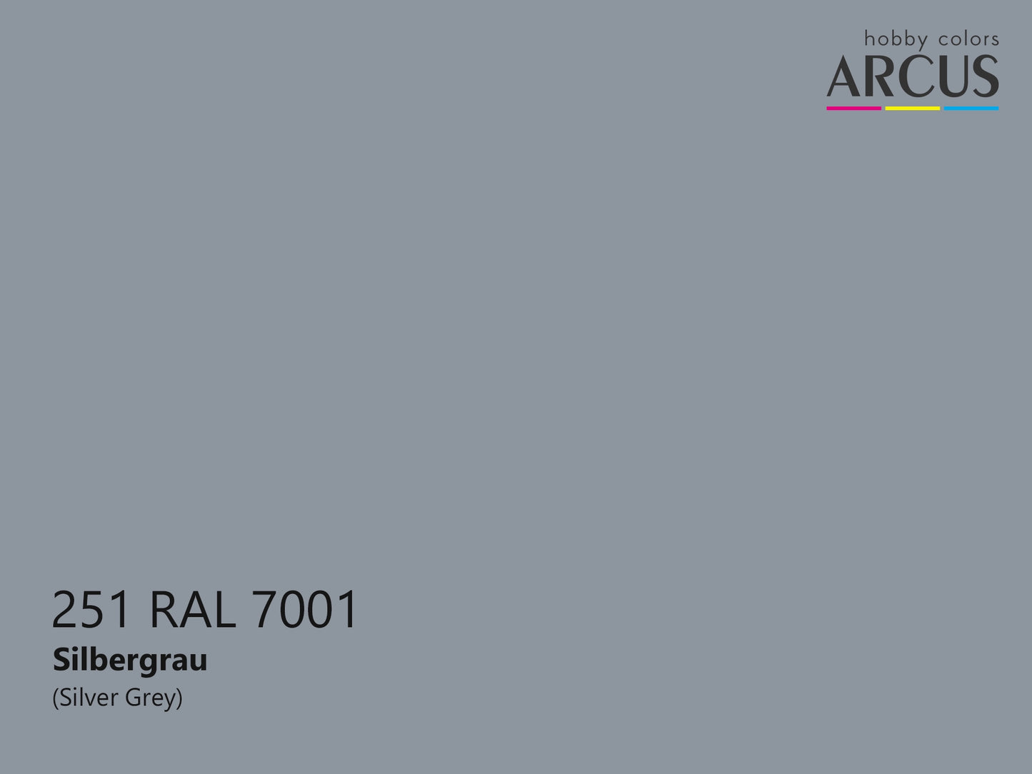Arcus 251 Silver Grey color sample