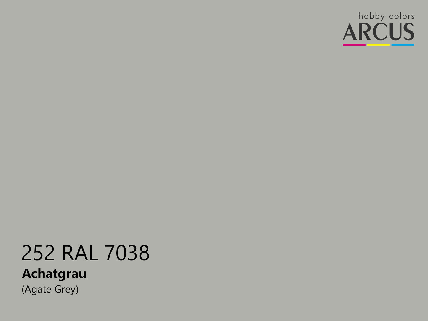 Arcus 252 Agate Grey color sample