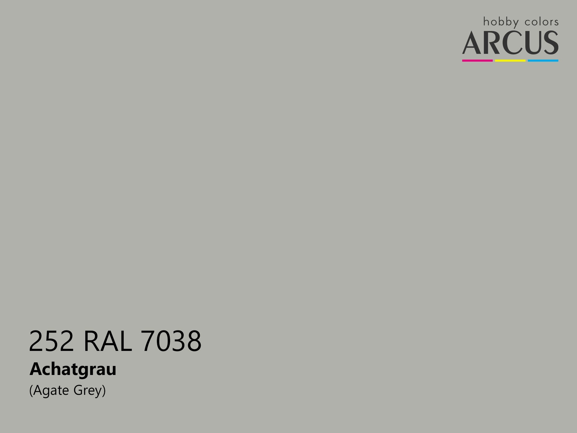Arcus 252 Agate Grey color sample