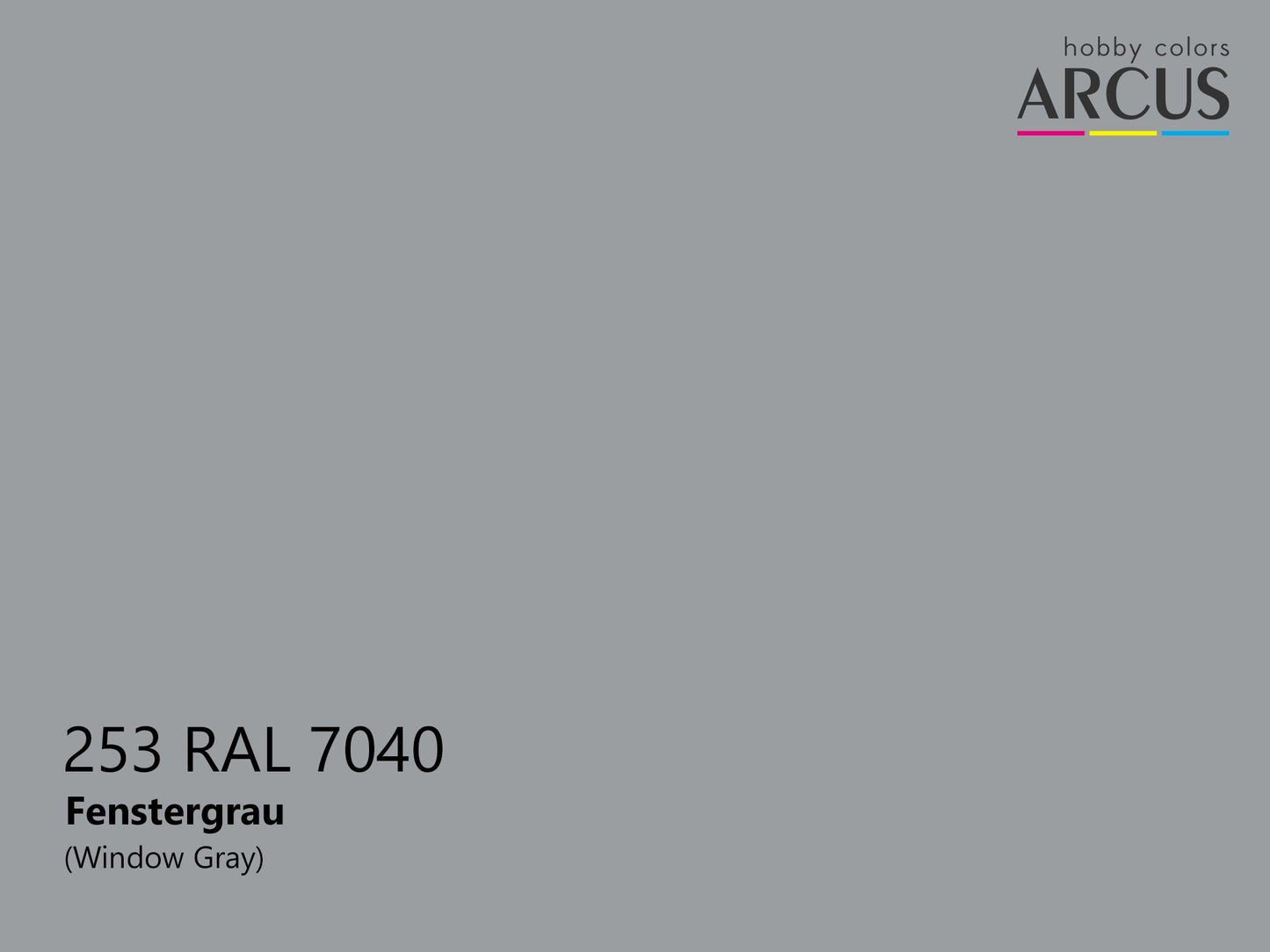 Arcus 253 Window Gray color sample