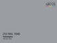 Arcus 253 Window Gray color sample