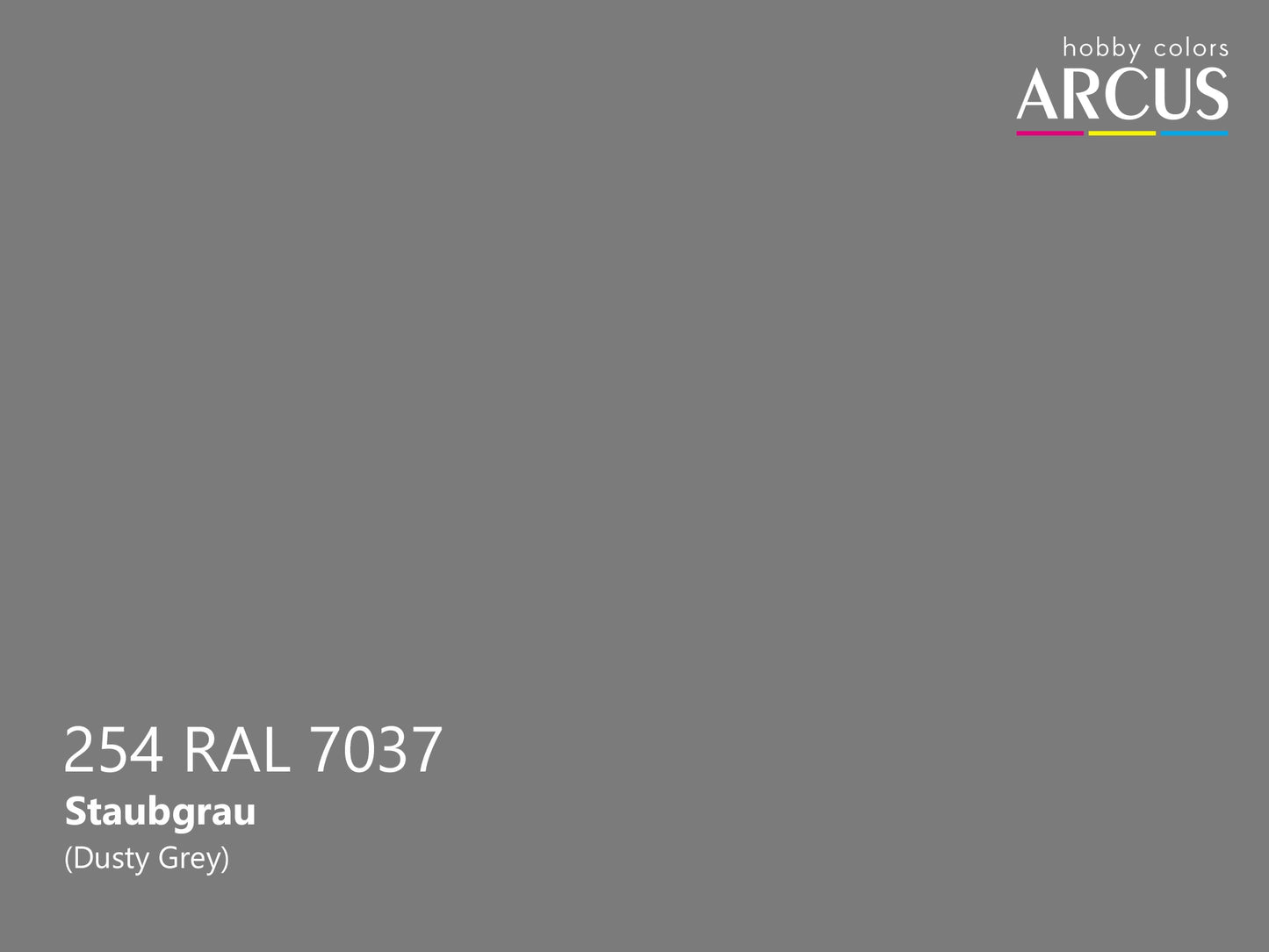 Arcus 254 Dusty Grey color sample