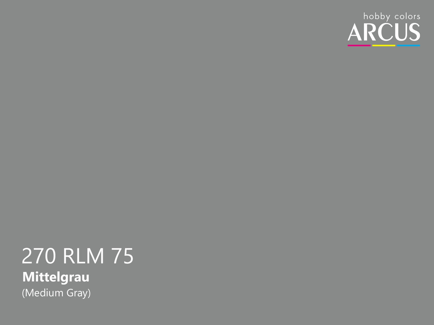 Arcus 270 Medium Gray color sample