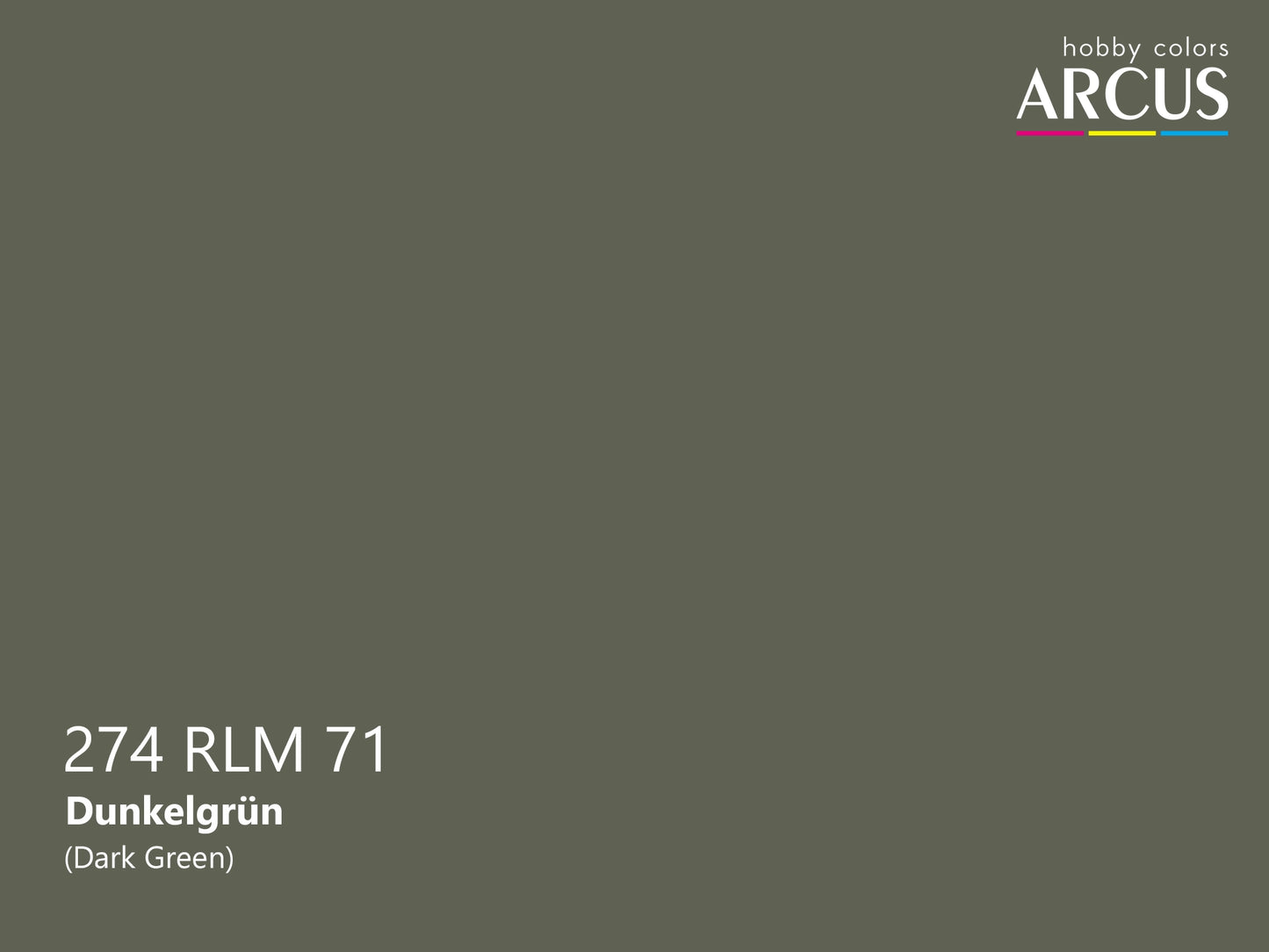 Arcus 274 Dark Green color sample