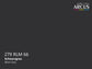 Arcus 279 Black Gray color sample
