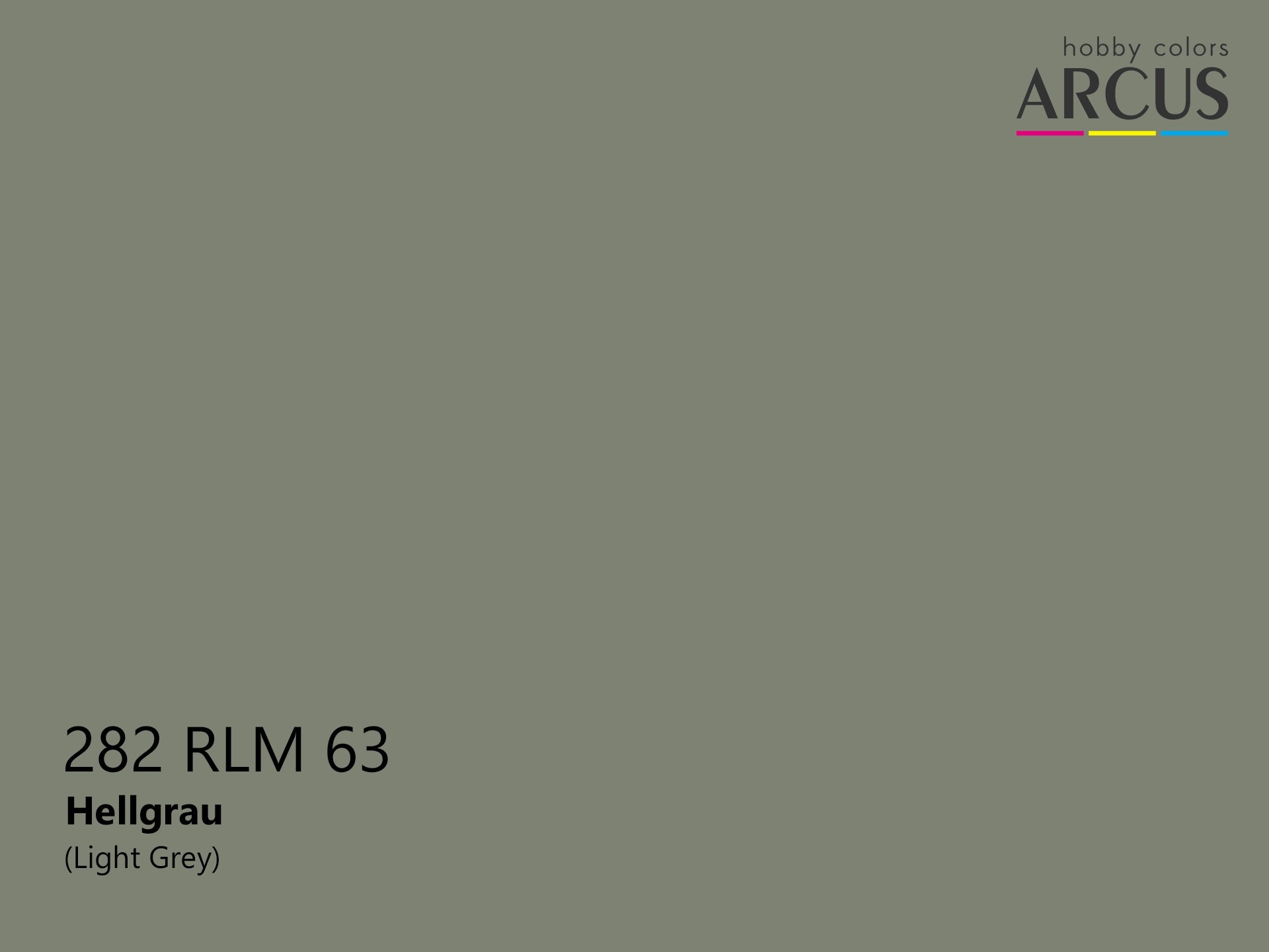 Arcus 282 Light Grey color sample
