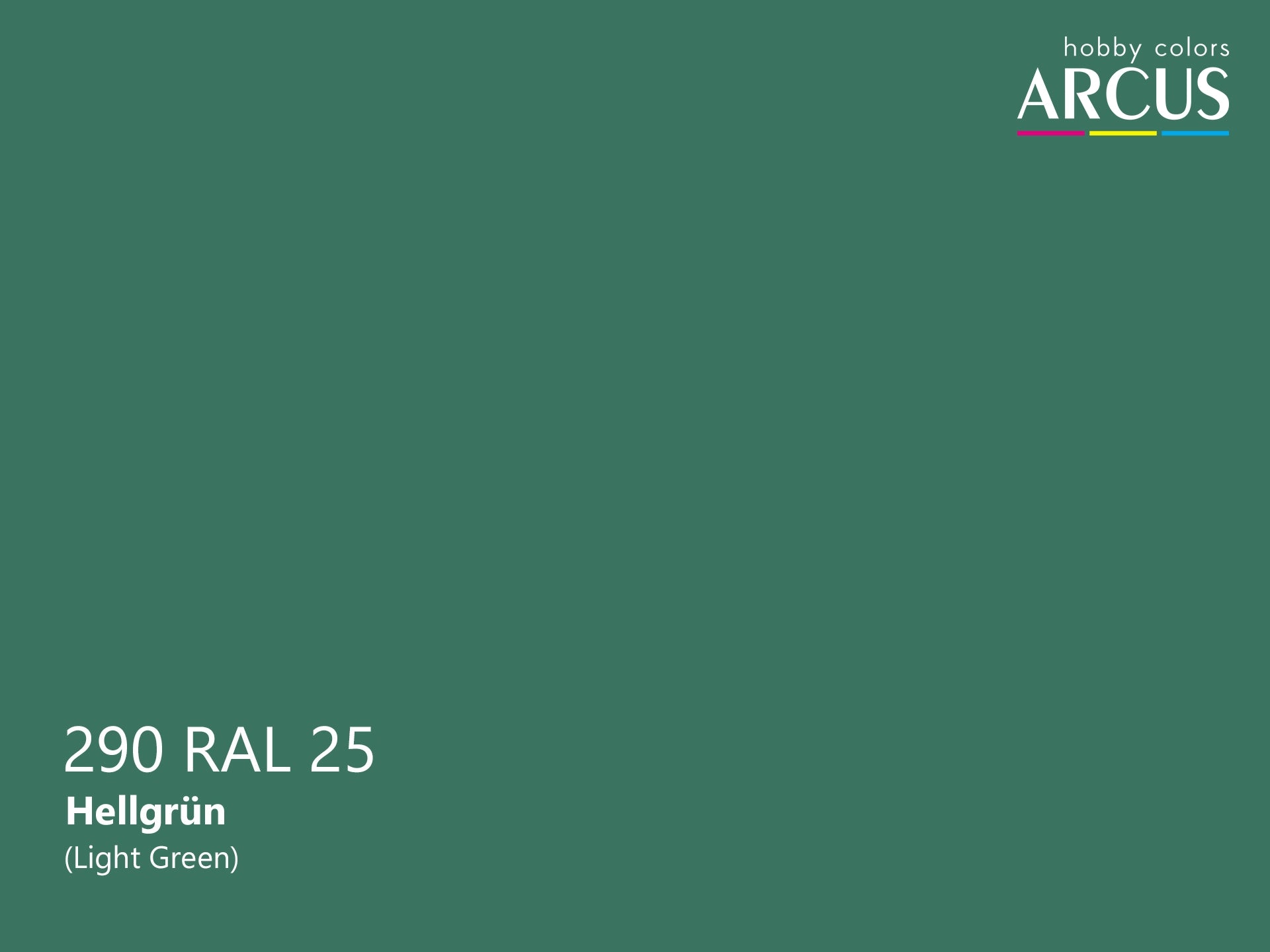 Arcus 290 Light Green color sample