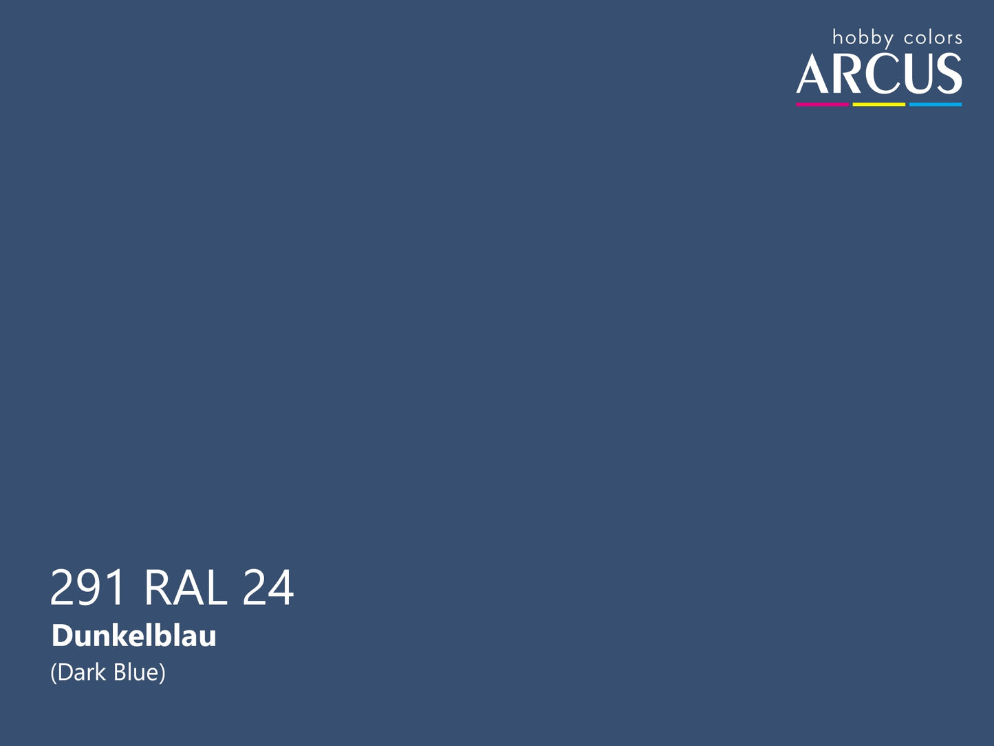 Arcus 291 Dark Blue color sample