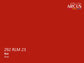 Arcus 292 Red color sample