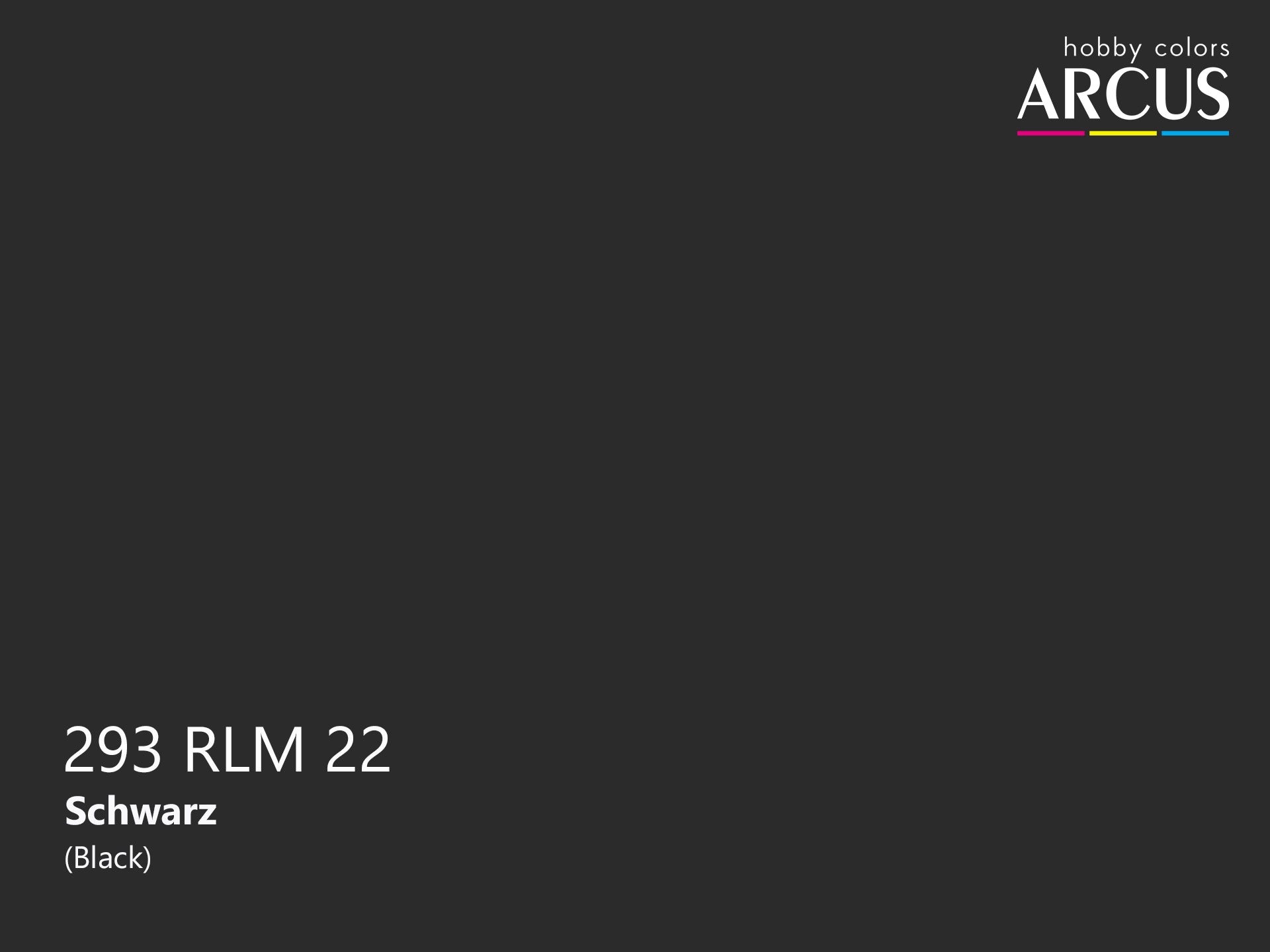 Arcus 293 Black color sample