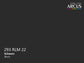 Arcus 293 Black color sample