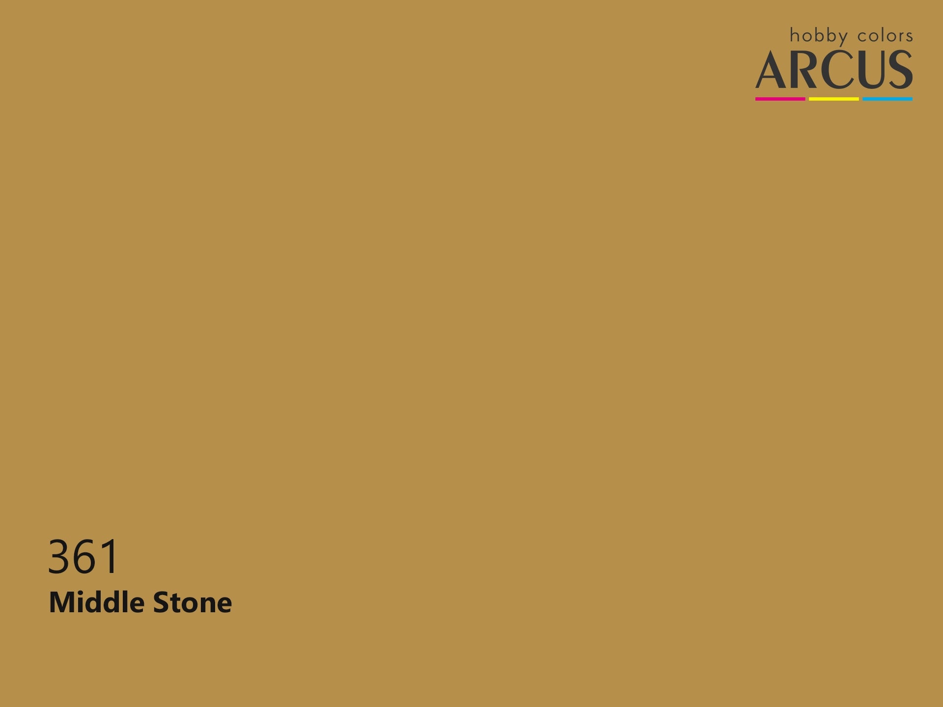 Arcus 361 Middle Stone color sample 