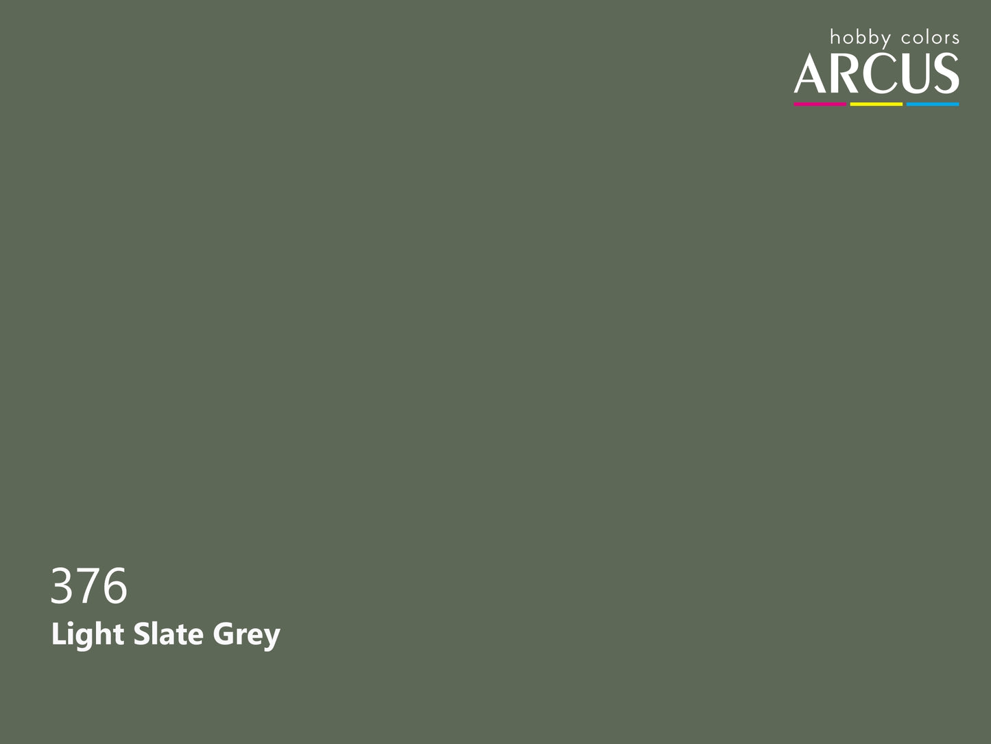 Arcus 376 Light Slate Grey color sample