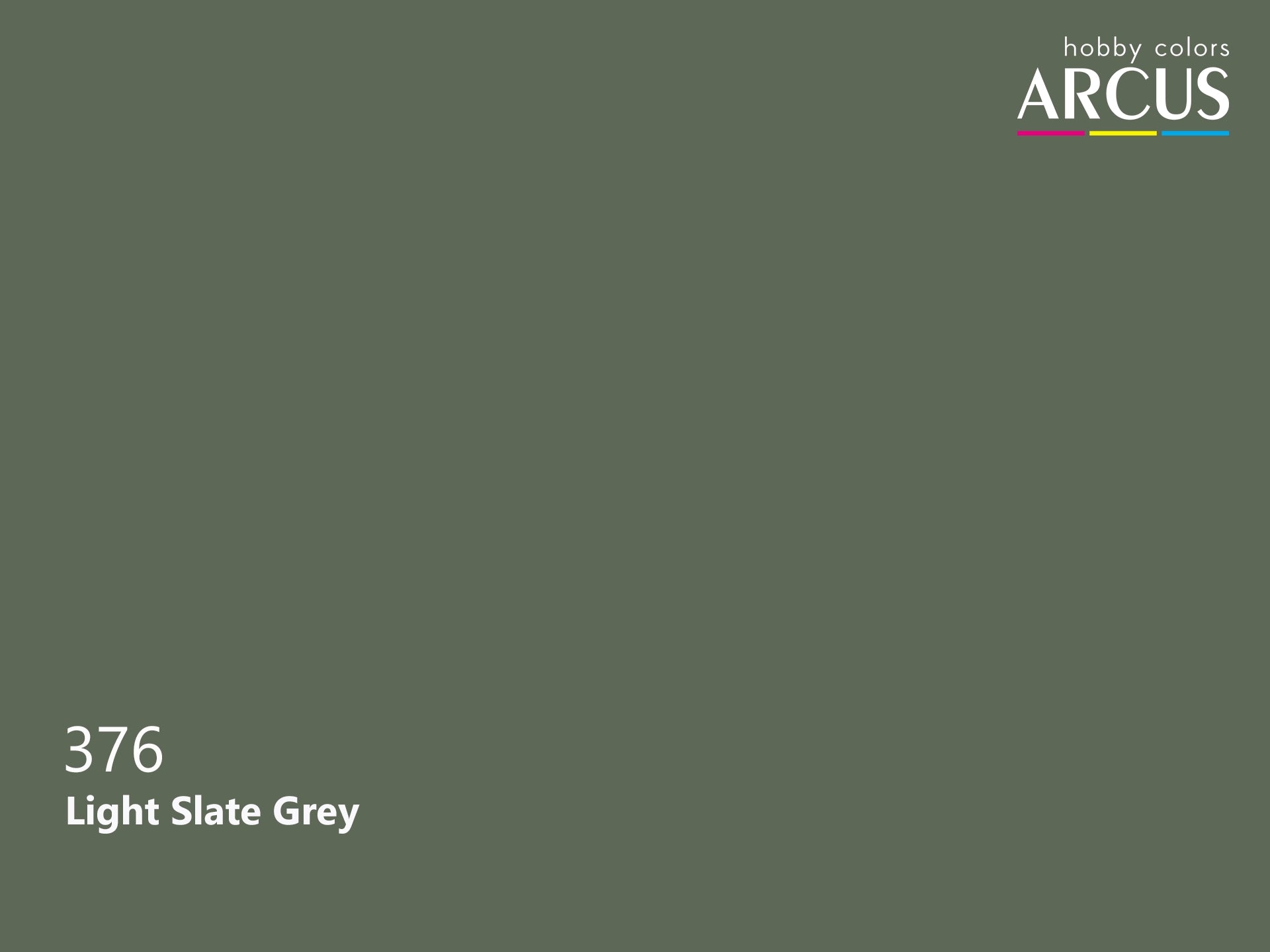 Arcus 376 Light Slate Grey color sample
