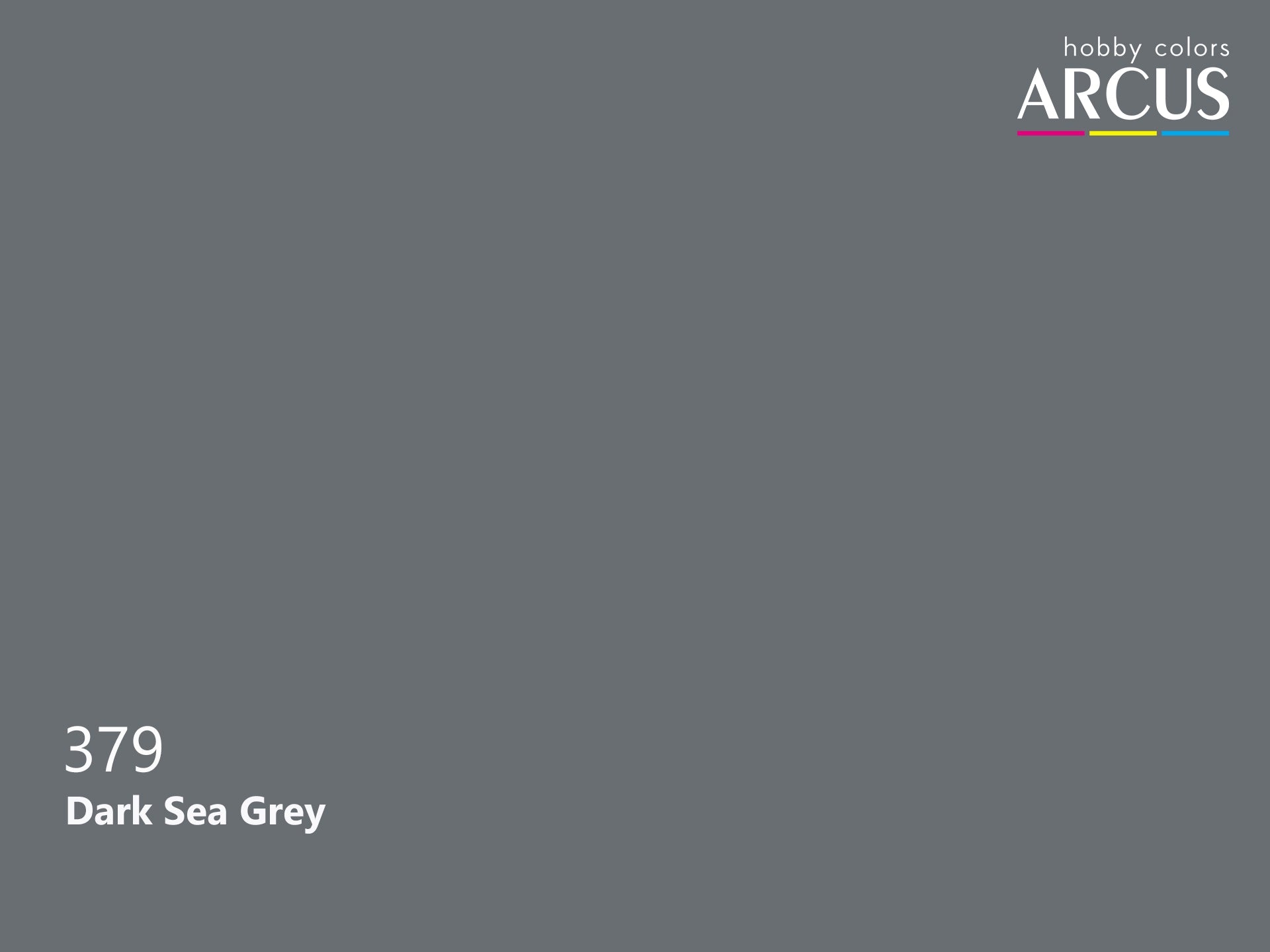 Arcus 379 Dark Sea Grey color sample
